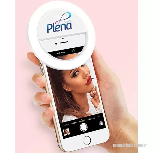 Suporte para celular personalizado - Selfie Ring Light Personalizado