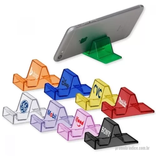 Suporte para celular personalizado - Suporte Para Celular de Plástico 