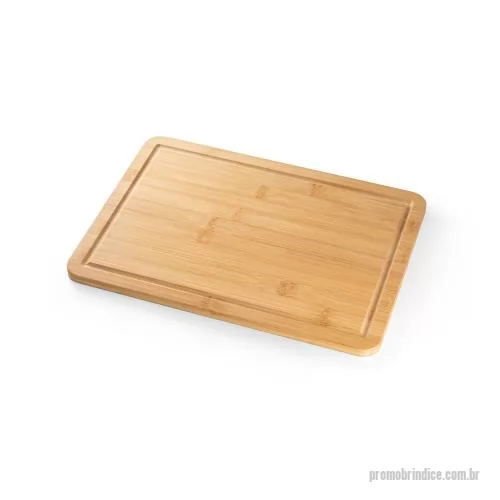 Tábua para carne de madeira personalizada - Tábua de Corte em Bambu Personalizada