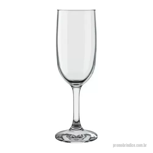 Taça de champanhe personalizada - A Taça de champagne personalizada é fabricada com vidro de alta qualidade, tem capacidade de até 180ml.
