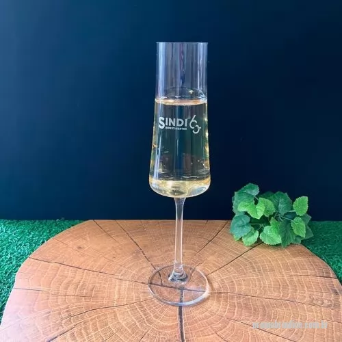 Taça de champanhe personalizada - 