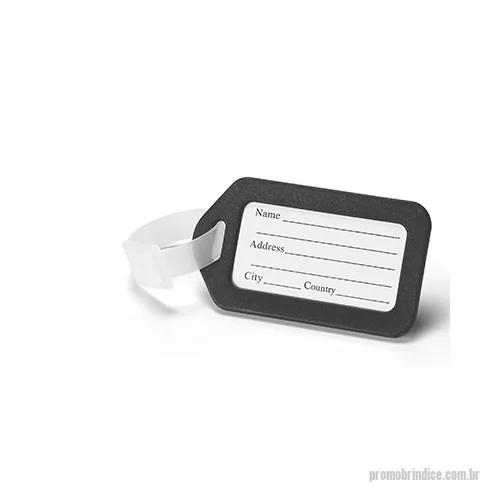 Tag personalizado - Identificador de Bagagem Personalizado, MEDIDAS 87 x 50 x 4 mm, MATERIAL PLASTICO, CORES PRETO, VERMELHO, BRANCO, LARANJA E AZUL CLARO