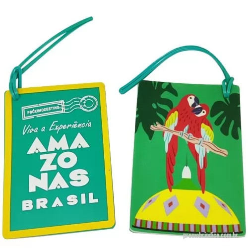 Tag personalizado - Tag emborrachada, venha fazer seu projeto com a gente. Temos mais de 30 anos de experiência. 