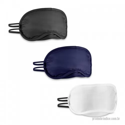 Tapa Olhos personalizada - Máscara para dormir em 190T com interior almofadado. 185 x 90 mm