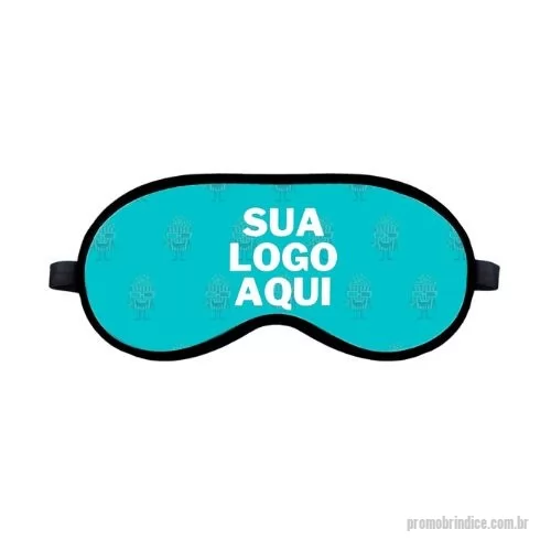 Tapa Olhos personalizada - A Máscara Tapa Olho Personalizada é feita em algodão/poliéster (neoplex), garantindo leveza, flexibilidade e conforto para suas noites de sono ou viagens. Ideal para inibir luzes indesejáveis e proporcionar descanso de qualidade, é perfeita para uso pessoal ou como lembrança especial em eventos.  Com design ajustável e material macio, oferece praticidade e bem-estar, além da possibilidade de personalização com a identidade visual da sua marca. Um brinde criativo que une funcionalidade e estilo, ideal para festas do pijama, aniversários, ações promocionais e brindes corporativos.