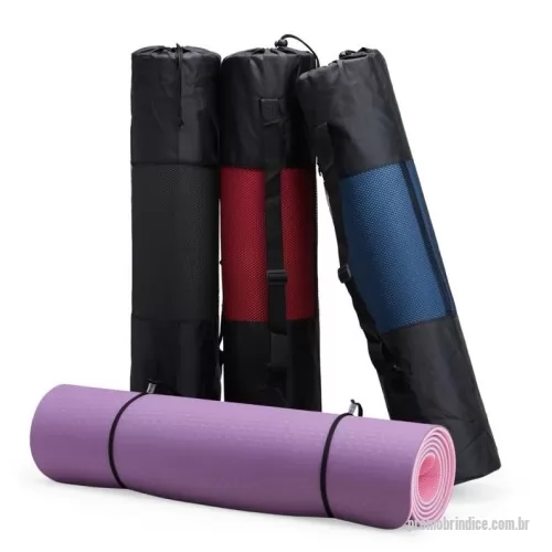 tapete de yoga personalizado -  Tapete Yoga em TPE Ecológico, acompanha bolsa de transporte.Personalizado com a sua logomarca