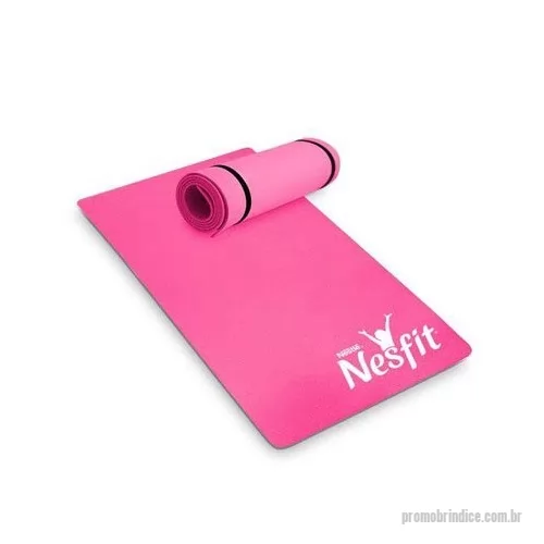 tapete de yoga personalizado - Tapete de Yoga em E.V.A, acabamento velcro e alça.  Medida 1,00 x 53 cm; Espessura 8 mm Com alça de mão   Alça de ombro opcional