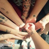 Tatuagens temporárias para jovens e adultos, atóxicas e aprovadas pelo INMETRO