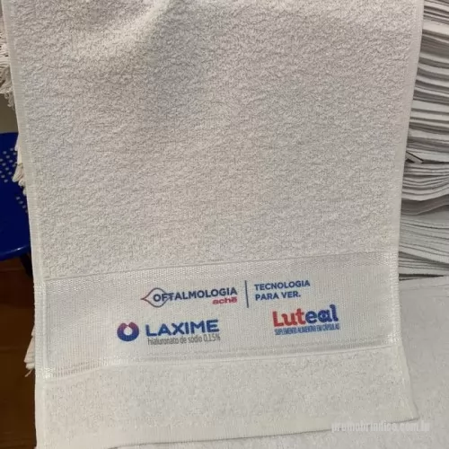 Toalha de mão personalizada - toalha lavabo de algodão personalizada