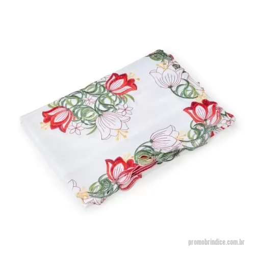 Toalha de mesa personalizada - Toalha de Mesa Retangular em tecido 100% Poliéster.
