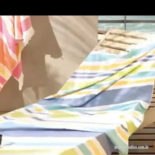 Toalha de praia personalizada - Toalha de praia gigante felpuda com dimensões 90cmx1.80m, com desenho listrado nas 2 faces em 2 opções de cor com acabamento em franja. Personalizada com bordado.