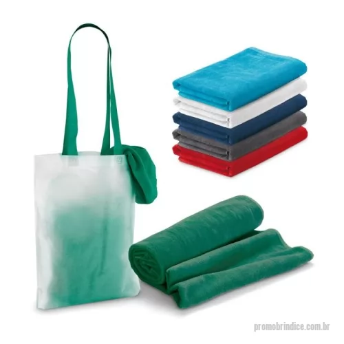 Toalha de praia personalizada - Toalha de praia em veludo de algodão (320 g/m²), disponível em várias cores. Fornecida com sacola em non-woven (80 g/m²). 1500 x 750 mm | Sacola: 330 x 415 x 100 mm
