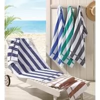 Toalha Piscina, personalização com bordado