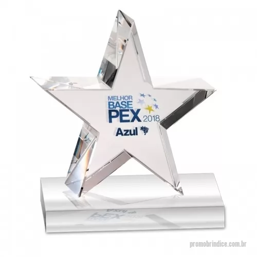 Troféu acrílico personalizado - Troféu acrílico cristal recorte especial, gravação impressão UV 