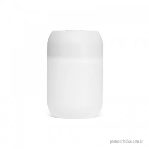 Umidificador de ar personalizado - Umidificador de ar com LED, possui reservatório de água com capacidade de 350ml, dois níveis de névoa, contínua e com oscilação. Acompanha filtro de algodão e cabo USB V8.