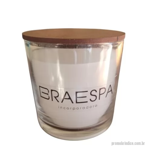 Vela ecológica personalizada - Vela aromatica no copo de vidro personalizado com a sua marca para eternizar seus eventos e presenteasr com elegancia.