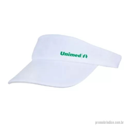 Viseira personalizada - Viseira leve e confortável em microfibra, perfeita para atividades ao ar livre. Proporciona proteção com estilo, sendo uma ótima opção de brinde funcional e personalizado para ações promocionais ou eventos corporativos.