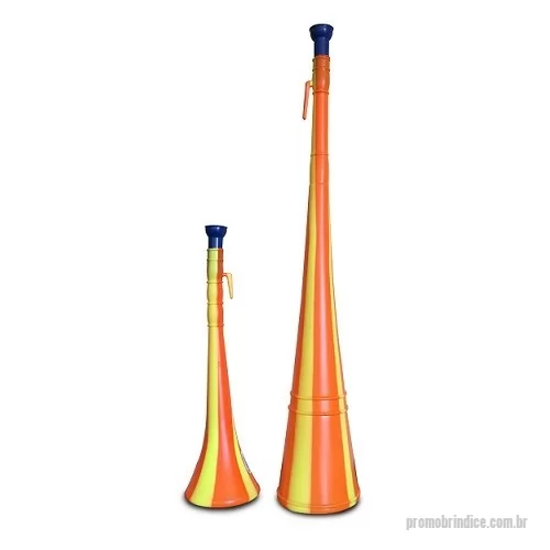 Vuvuzela personalizada - VUVUZELA CORNETÃO MÉDIO 33CM E GRANDE 53CM  COLORIDA 
