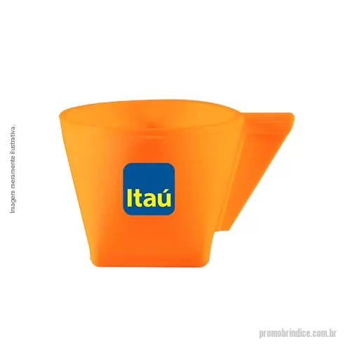 Xícara personalizada - Xícara café, 50 ml, feita em Plástico Premium (PP) atóxico, alta qualidade que garante durabilidade ao produto. Design exclusivo do Grupo BB.